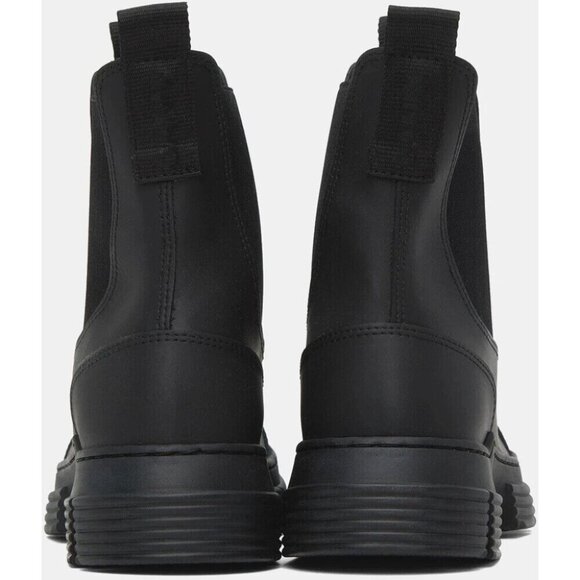 Ganni Black Ankle Boots - Picture 13 of 14